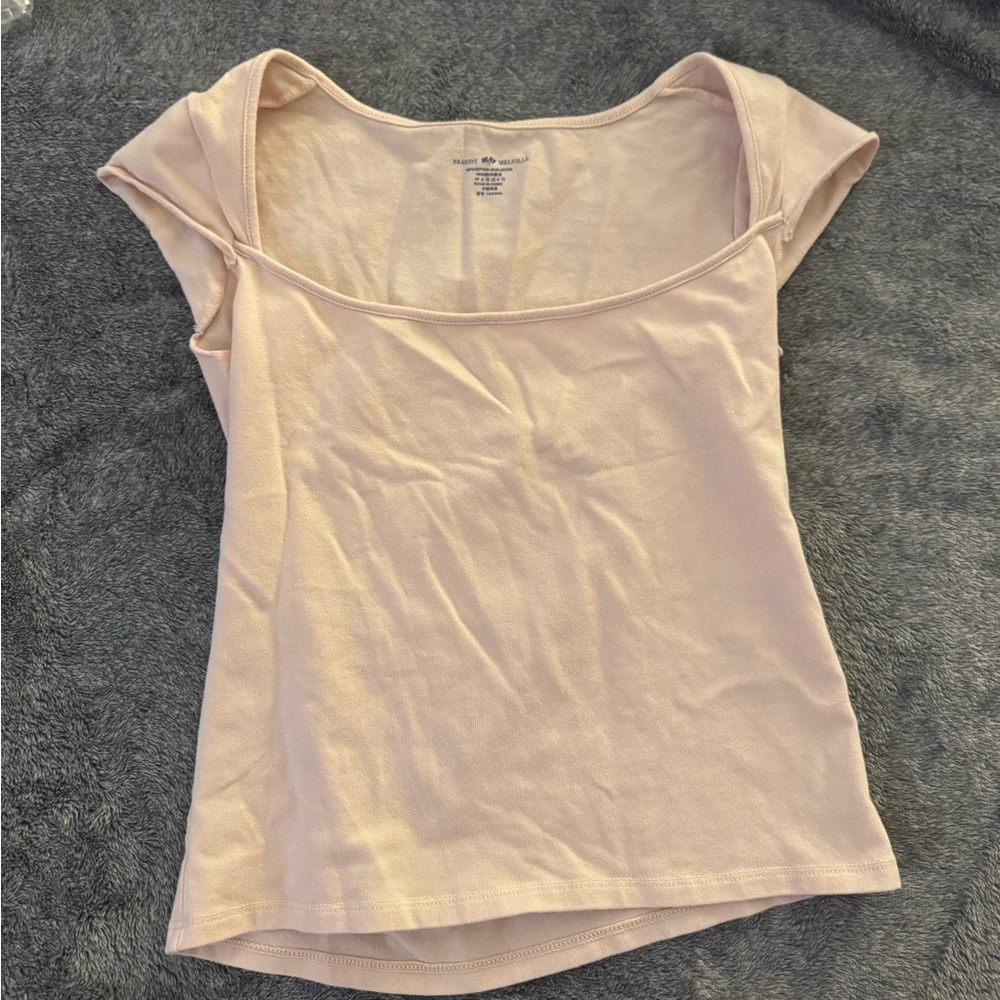 Women's Pink Brandy Melville Top